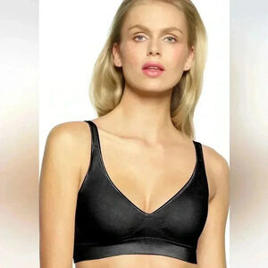 NWT Felina Women's Wire-Free Seamless Bra with Removable Pads Wireless M
